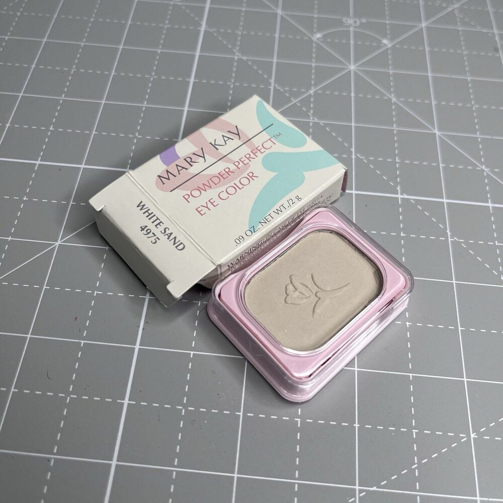 Mary Kay *White Sand* Powder Perfect Eye Color BNIB FULL SIZE AUTHENTIC RARE
